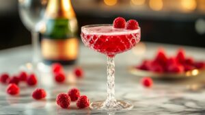 Cocktail Champagne Framboise : Recette Parfaite pour vos Célébrations et Moments Festifs